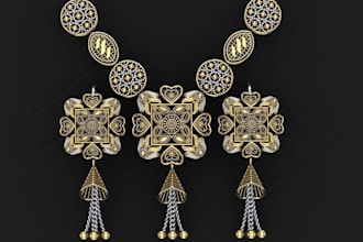 do the best 3d  jewellery designs to make your jewelry incradible
