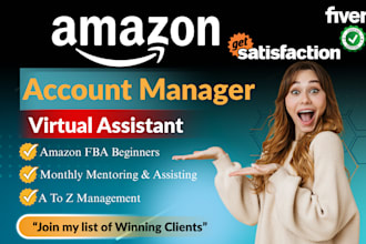 professionally manage your amazon fba, fbm, and wholesale business