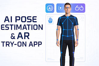 build ai pose estimation, gesture recognition, ar try on or motion app