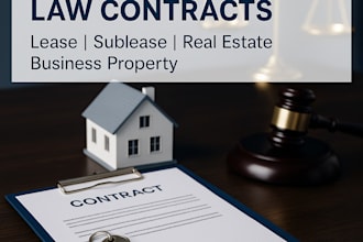 draft property law commercial law business law real estate tax law to your needs
