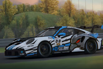 design custom car liveries for assetto corsa and iracing, car skin mod simracing