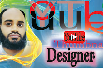 setup  youtube thumbnail design, SEO, promotion