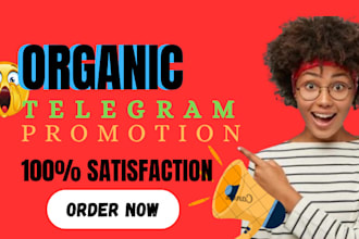 do telegram promotion, grow telegram members and target crypto audience