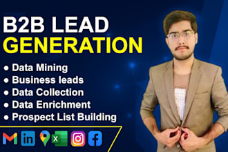 do targeted b2b lead generation and email list building