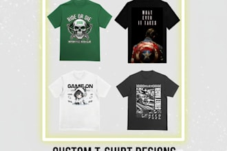 provide eye catching design for your tshirt printing business