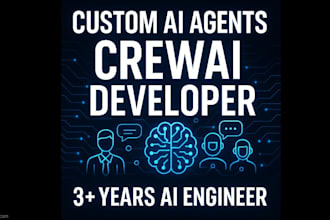 create custom crewai agents for your ai automations