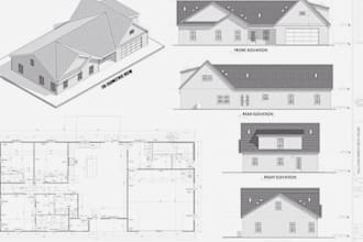 draw tz, fl australia renovation stamp US home addition drawing for city permit