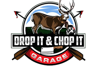 design high quality deer logo