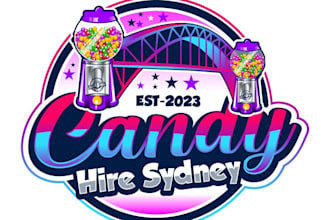 design modern attractive candy logo
