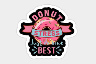 design cake, ice cream, colocate, banana, donuts, bakery logo