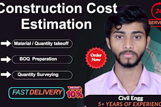 do material takeoff and building construction cost estimation boq