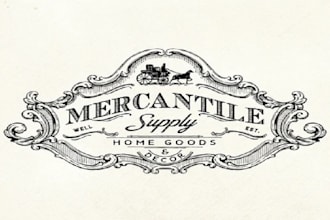 design a modern and elegant logo for your home furnishing brand