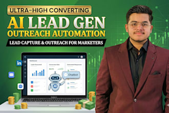 develop an ai chatbot for lead gen and outreach