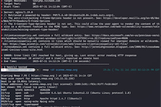 website security vulnerability scan