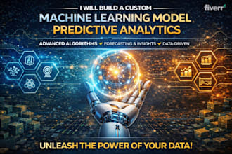 build a custom machine learning model, predictive analytics