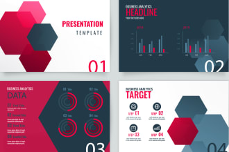 design business powerpoint presentation or pitch deck