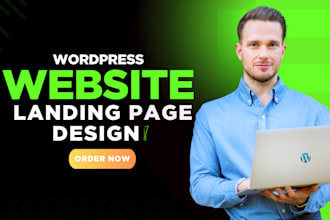 design a responsive landing page with elementor pro