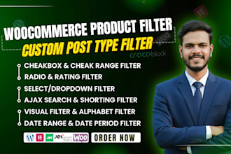 build dynamic woocommerce product filters using jet smart filter