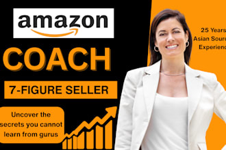 be your amazon coach amazon consultant to sprint to 6 figures