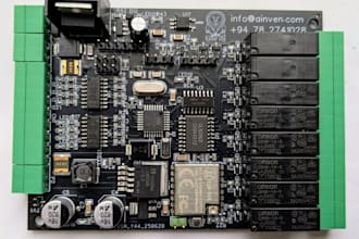 pcb design and microcontroller program