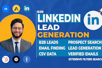 find targeted b2b leads and contact info using linkedin outreach