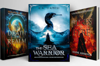 design fiction and fantasy book and ebook cover design
