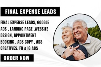final expense leads insurance leads burial insurance final expense landing page