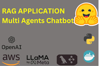 create rag application, chatbot, using llm, langchain, vector db