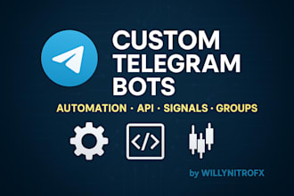 build a custom telegram bot for your business