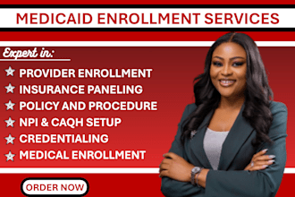 do credentialing, medical billing, medicare, enrollment, sop, courier startup