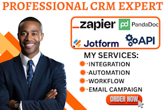 design docusign pandadoc jotform typeform api zapier integration  with