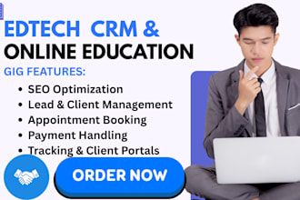 setup edtech nlp fintech blackbaud leadsquared slate lms provider education crm