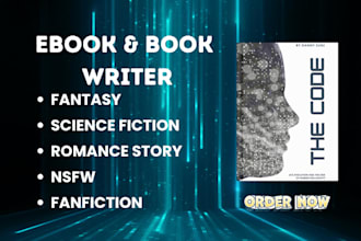 ghostwrite fantasy fanfic fanfiction science fiction romance book  kdp