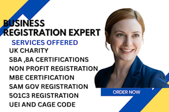 be your expert for UK charity registration and grant writing