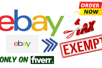 get tax exemption on ebay in all US states
