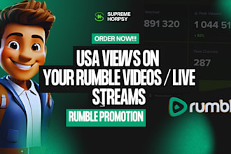 promote your rumble videos to USA audience