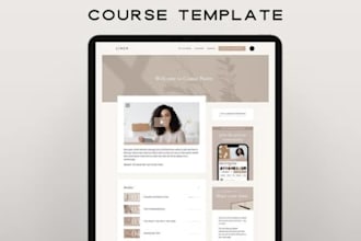 upload your digital online course to teachable, thinkific, kajabi,wix, learndash