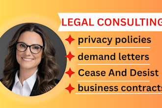 draft legal notices demand letters and professional copyright complaints