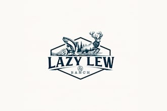 design attractive ranch logo