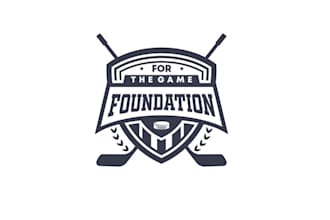 design ice hockey nonprofit logo