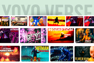 design high CTR gaming thumbnails for all streams