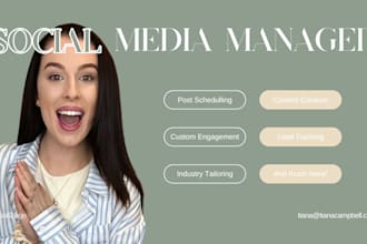 be your social media manager