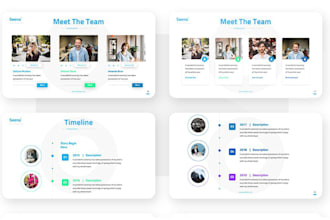 unique design business powerpoint presentation template or google slides