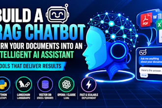 build a rag chatbot trained on your pdfs and website