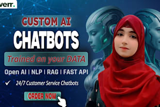 build custom ai chatbots with gpt, nlp and rag using your data