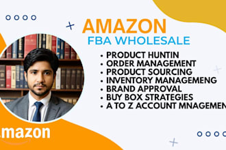 be your amazon fba wholesale virtual assistant