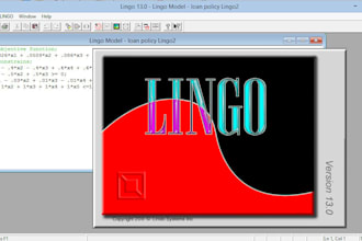 do linear programing by lingo, tora and ampl