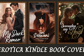 design romance book cover, fantasy romance book cover romance book illustration