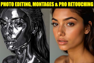 photo editing, creative photomontage and high end retouching