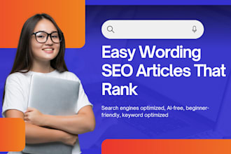 boost your blog traffic with seo optimized easy wording article
